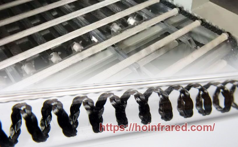 Application of infrared heating in textile industry production