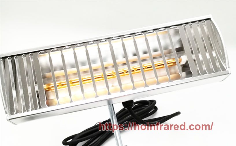250mm 220V 1000W infrared shortwave is suitable for hand-held baking lamp