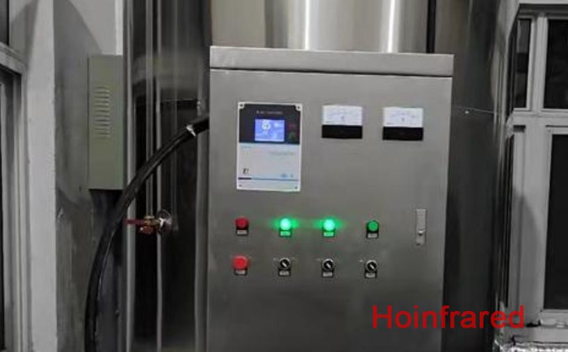 The electric boiling water boiler with carbon fiber optical tube is better than that with ceramic heating tube