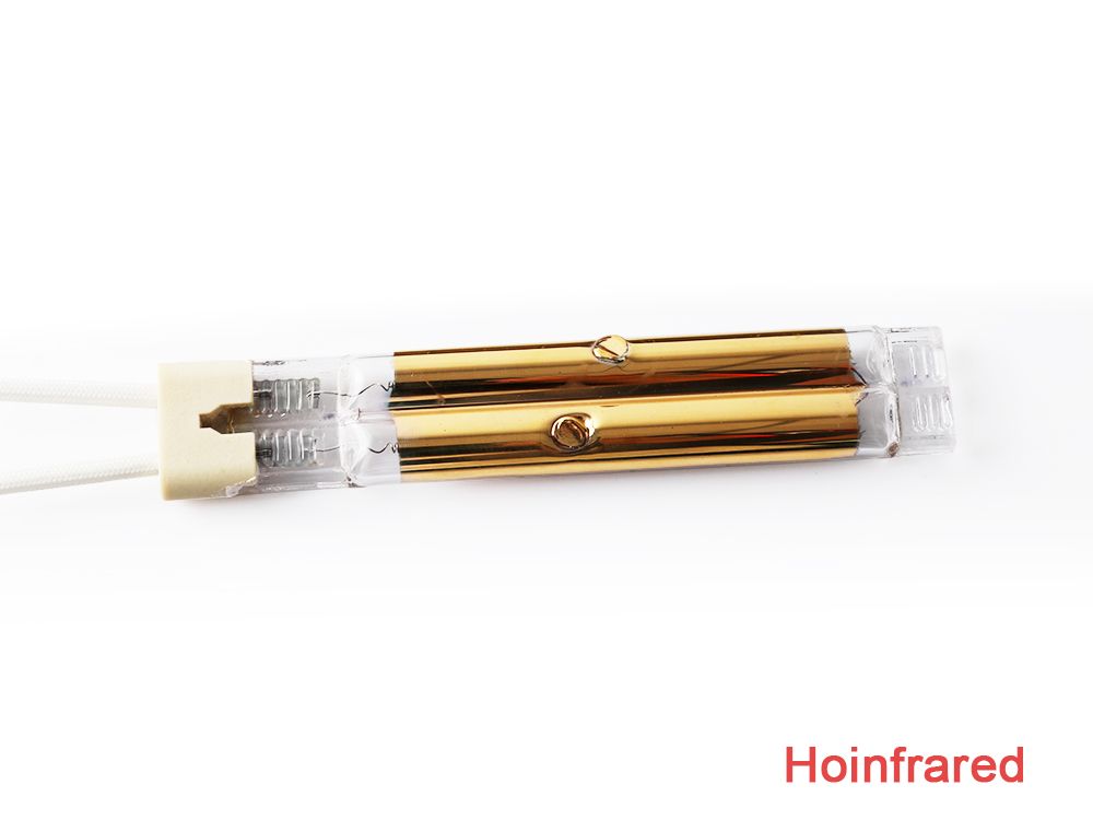 190mm 230V 1200W double tube gold-plated