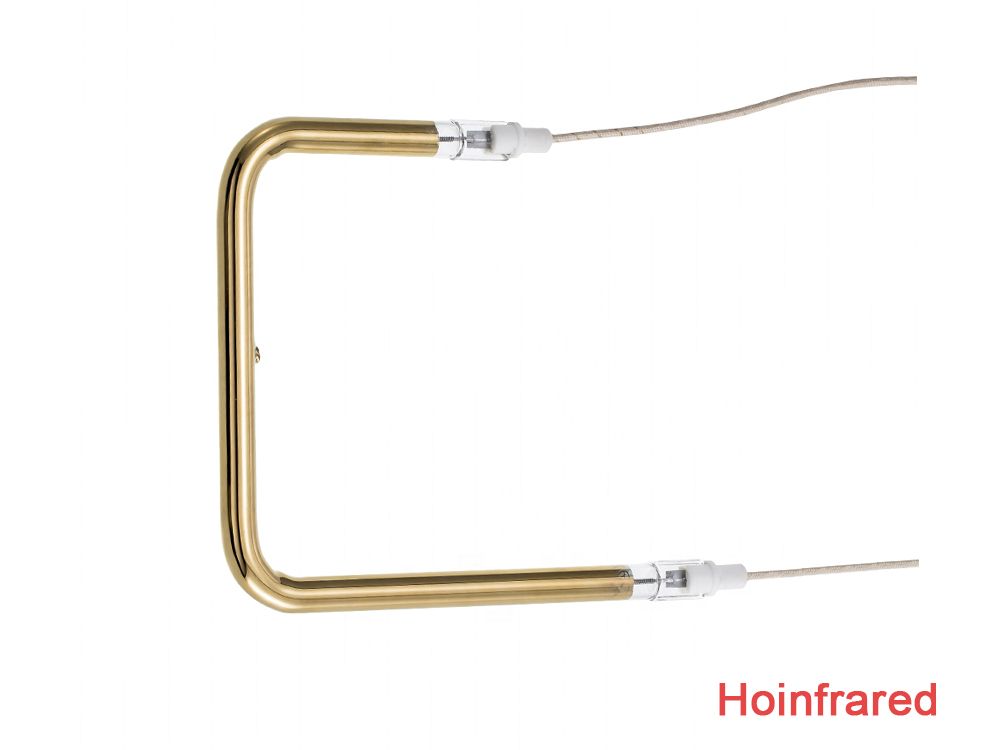  Φ15*30mm 220-480V 2000W C-shaped gold-plating Infrared heat lamp S